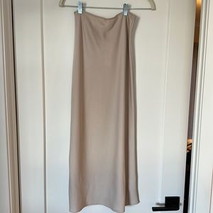 Topshop silky skirt